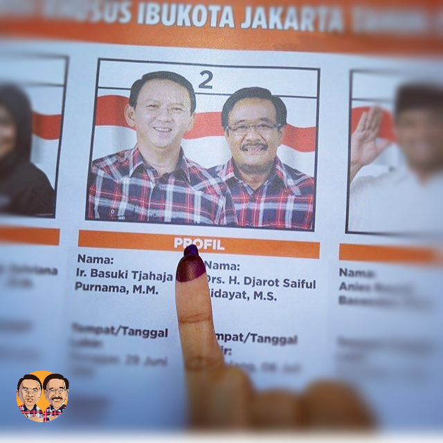 ayo ..jangan golput yes #NyoblosGan