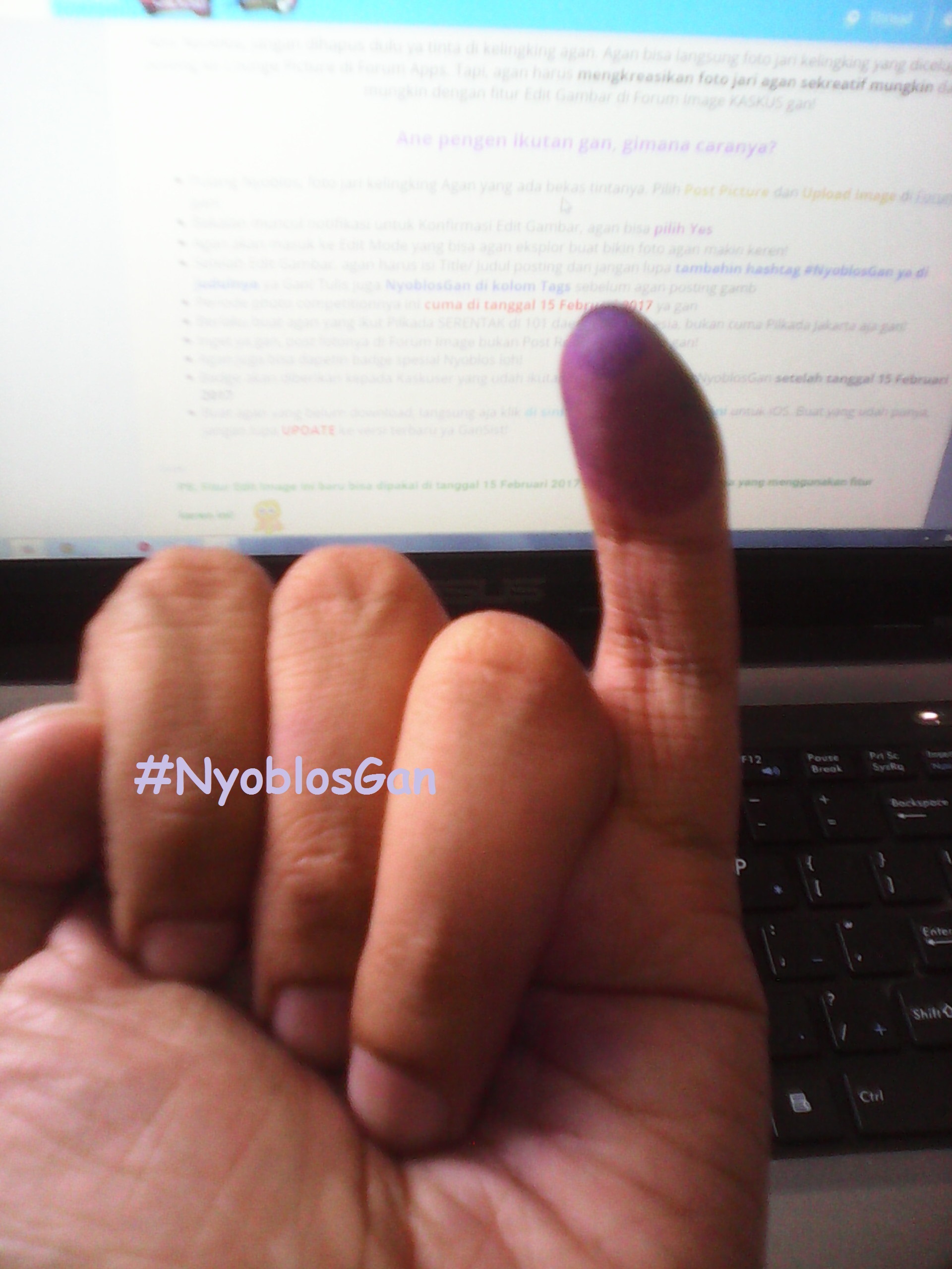 #NyoblosGan For better DKI