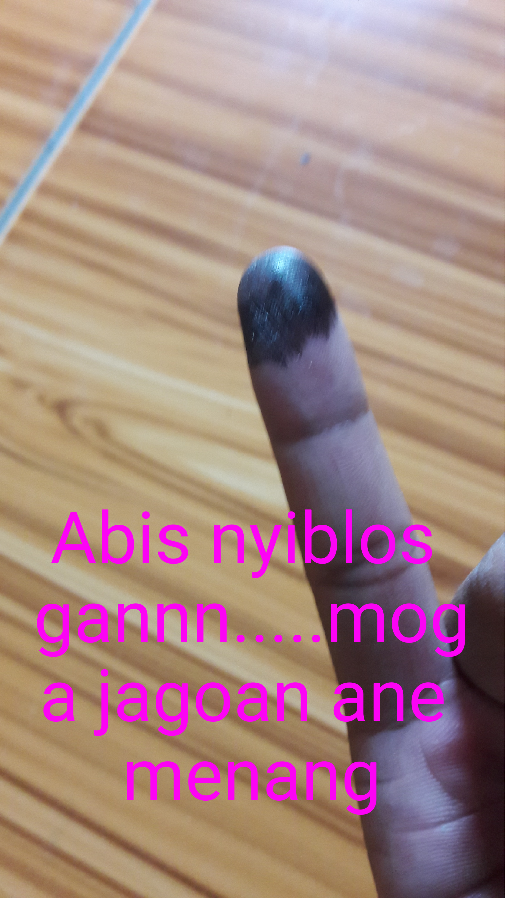 Abis nyoblos pamer dulu 😄😄😄#NyoblosGan