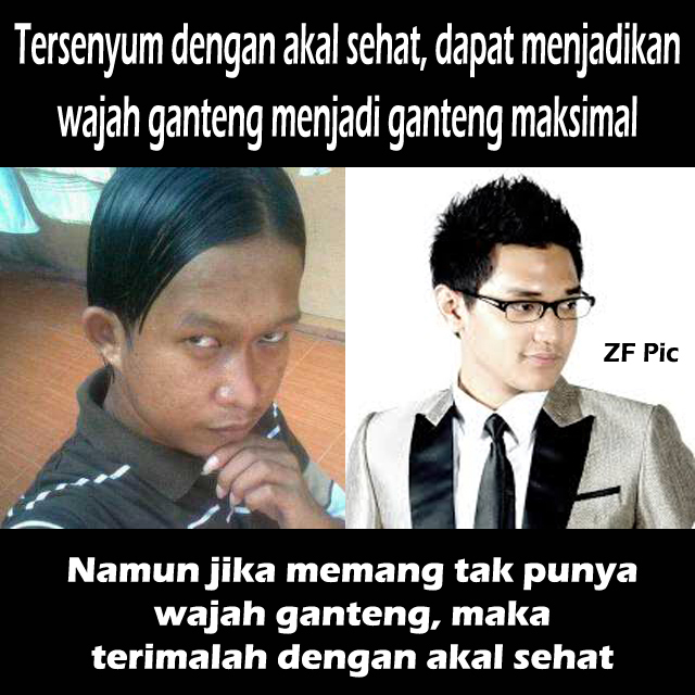 Gak Ganteng Terima Dengan Akal Sehat