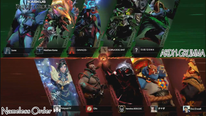 Nameless Order vs ARDH. GRUMMA