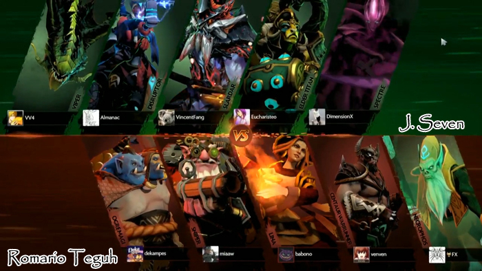 Romaria Teguh vs J. Seven