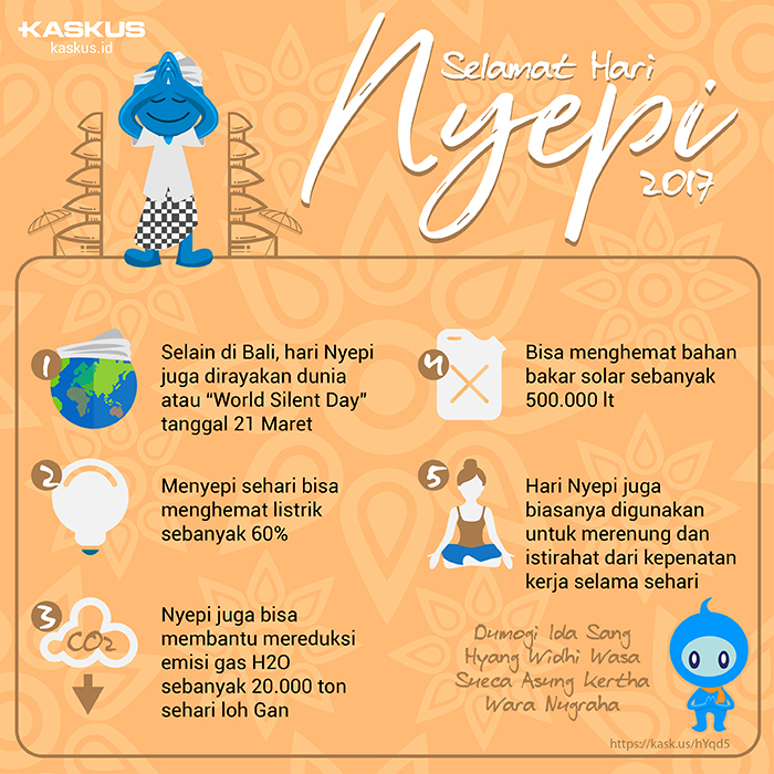 Selamat Hari Nyepi 2017 dari Kaskus!
