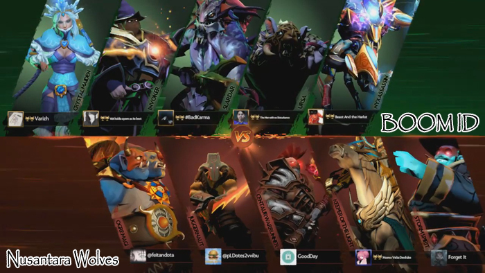 Nusantara Wolves vs BOOM ID