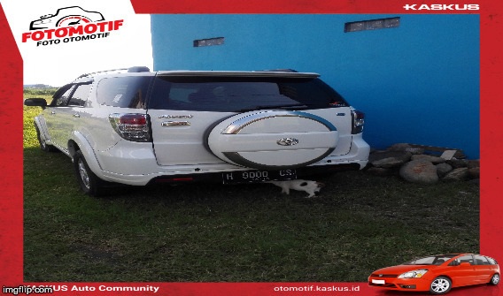 Habis Mandiin Si Putih gara-gara main Air Hujan #kaskusfotomotif #mpvcar