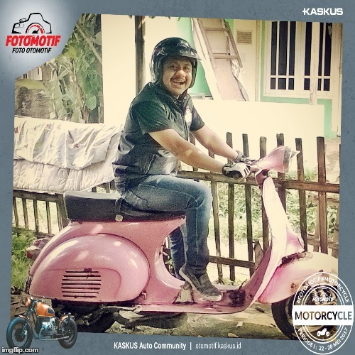 Vespa to work