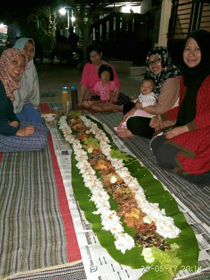 Sego bancak an sebelum puasaan sambil maaf2an (part.1)