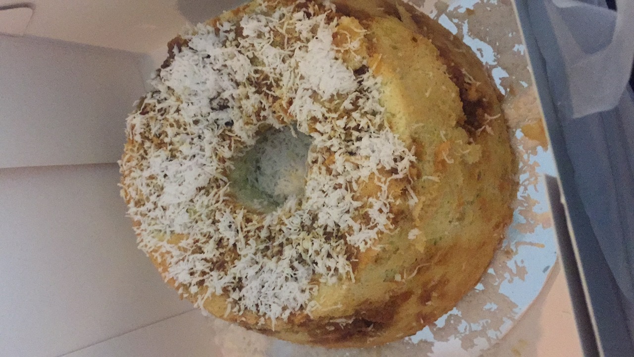 Sifon Cake Klepon! Mantabnya klepon kekinian