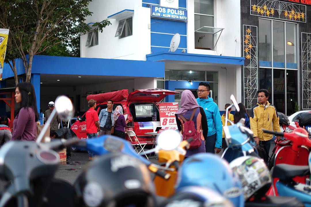 Yg lagi ngabuburit di Alun-Alun Batu