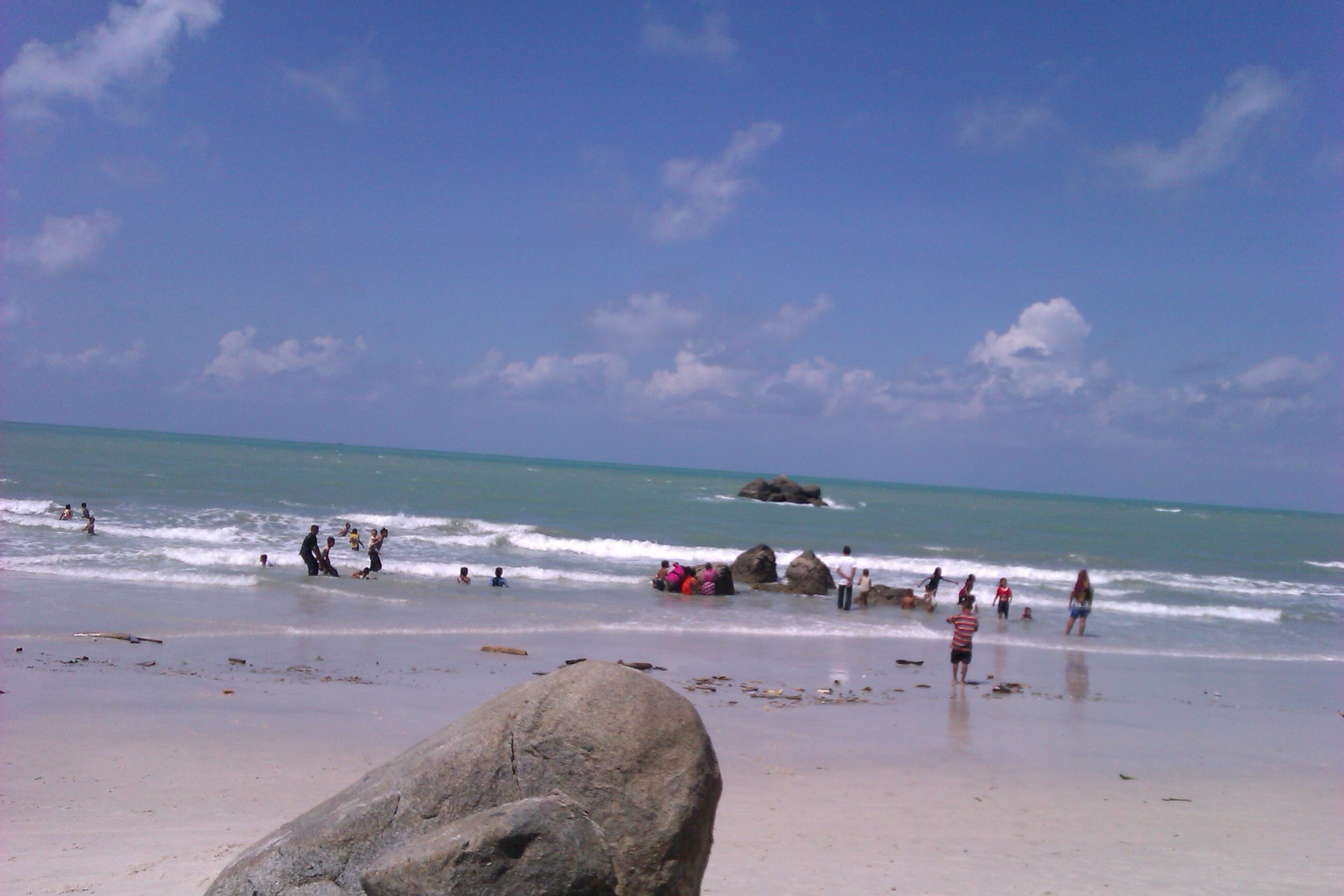 Pantai Lampu Tanjung Labu visit bangka selatan