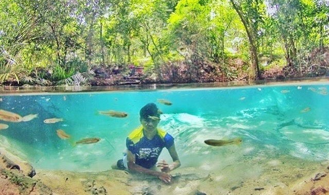 Pemandian sumber pocong Bangkalan