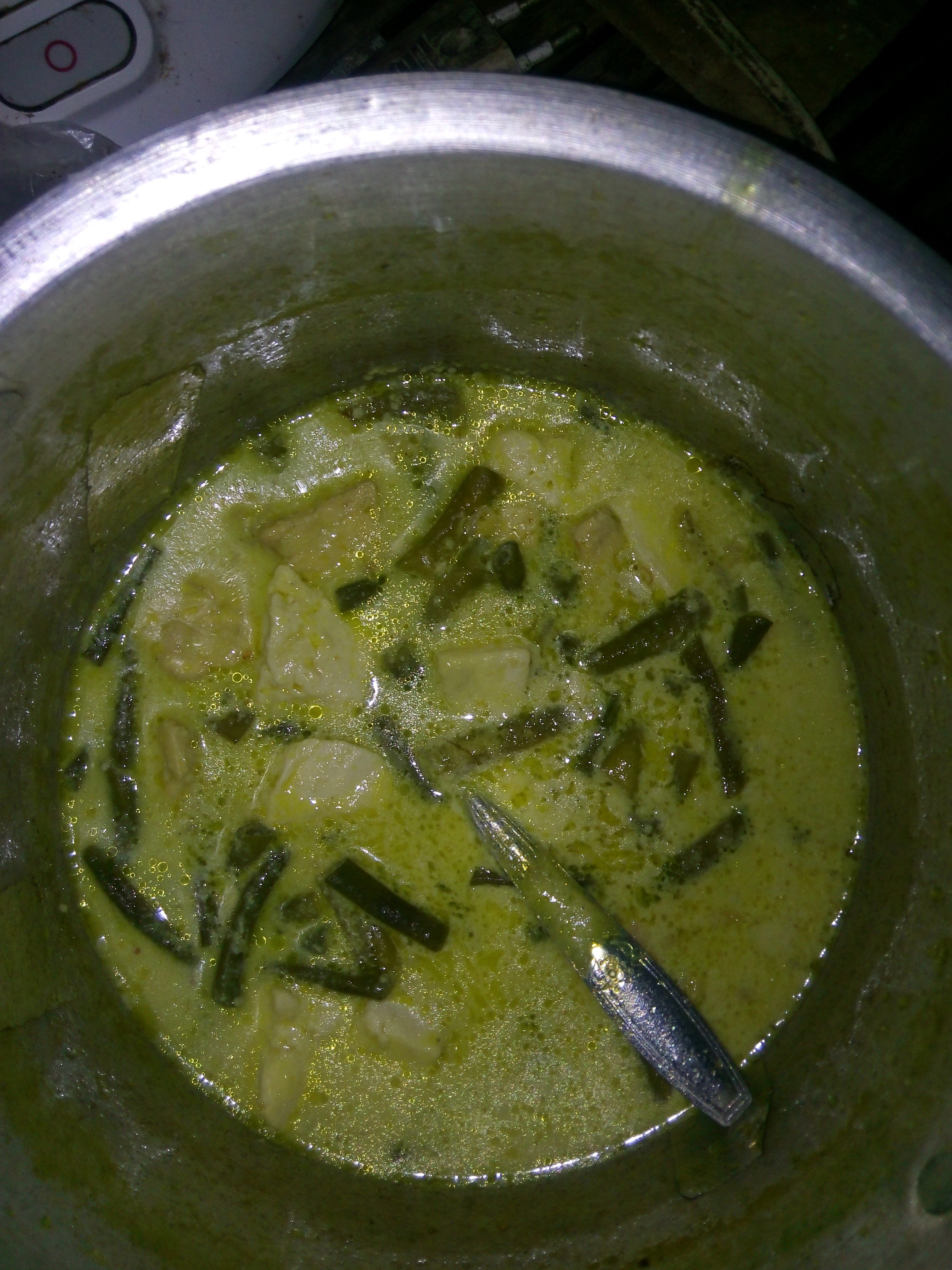Tahu Kellah patha campur kacang panjang