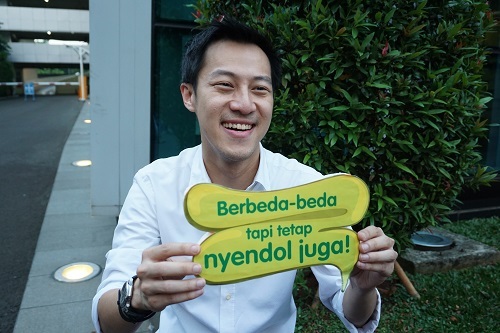 Mimin juga ikutan berbagi cendol