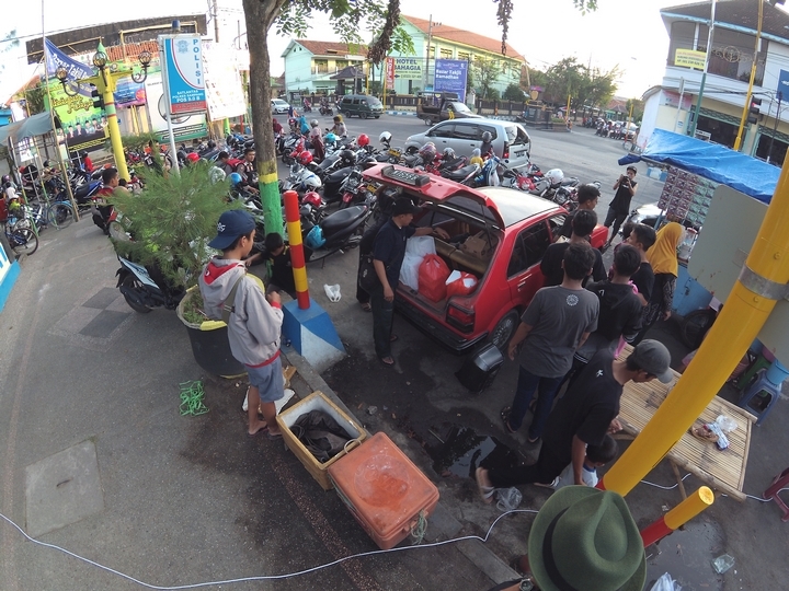sudah mulai angkut-angkut