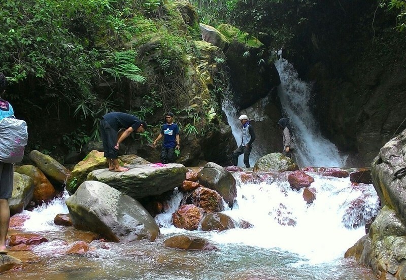 wisat air Curug Hordeng & Curug Kembar Ciberem
