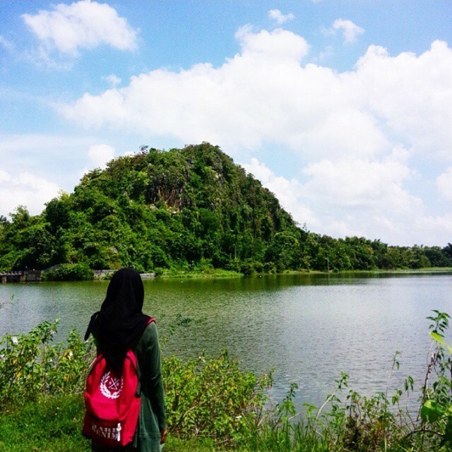 Exis di Waduk Klampis Sampang