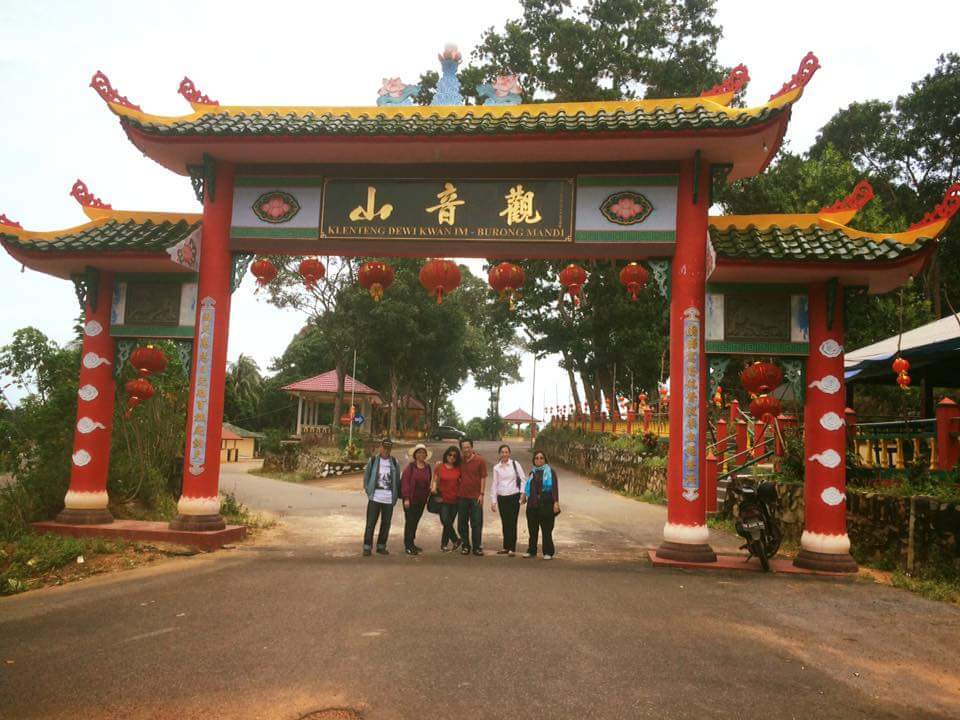 Klenteng dwi kwan in . Belitung