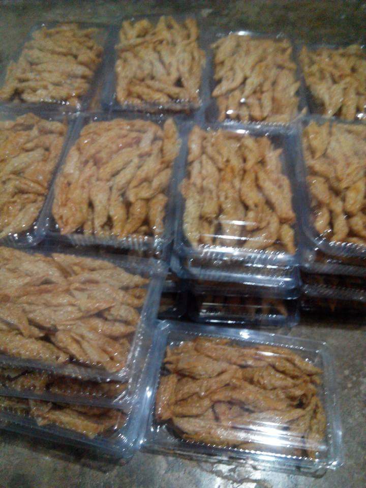 Gorengan lapis kulit ikan tenggiri