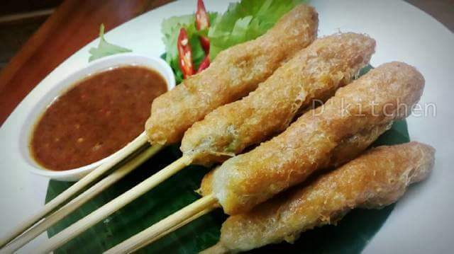 satederek bumbu kacang