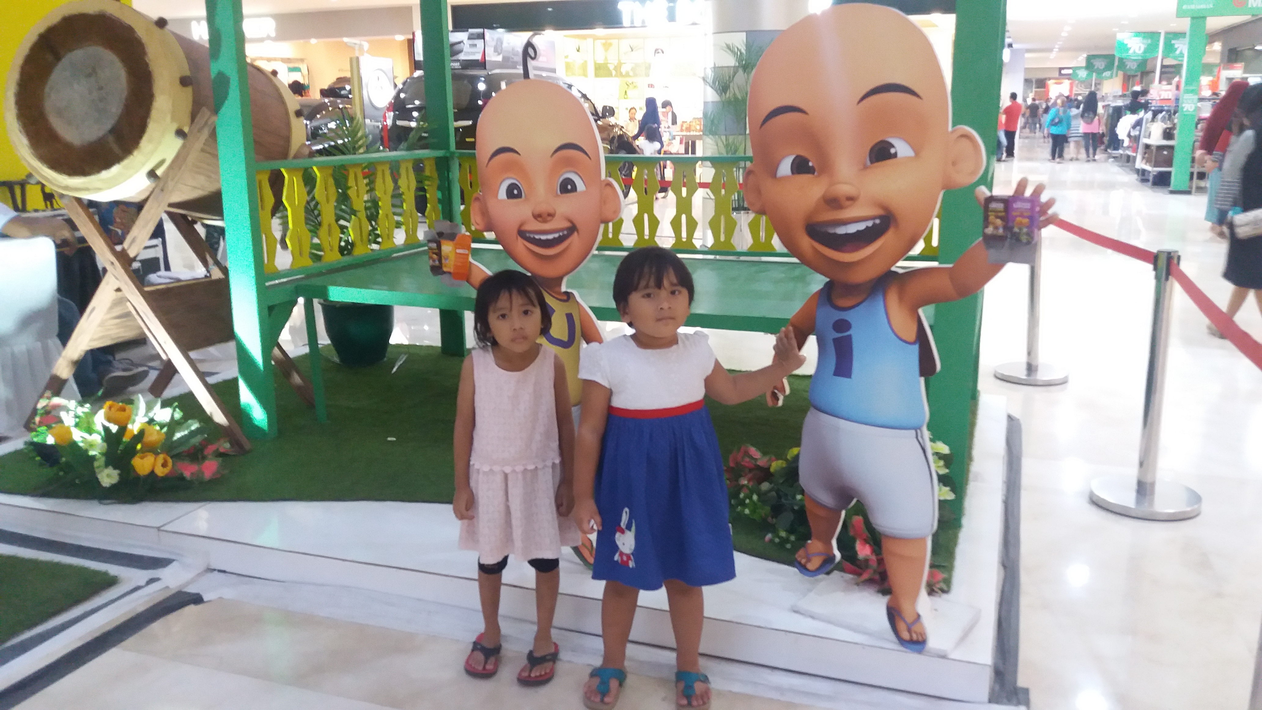 Nganterin Anak Nonton Show Upin dan Ipin @ Cibinong City Mall