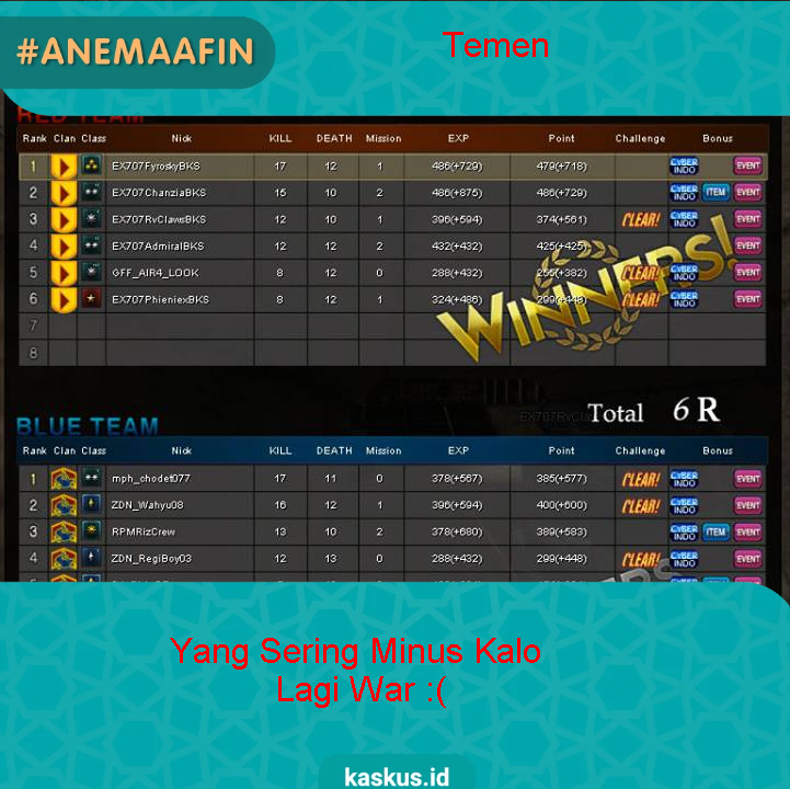 #AneMaafin Temen