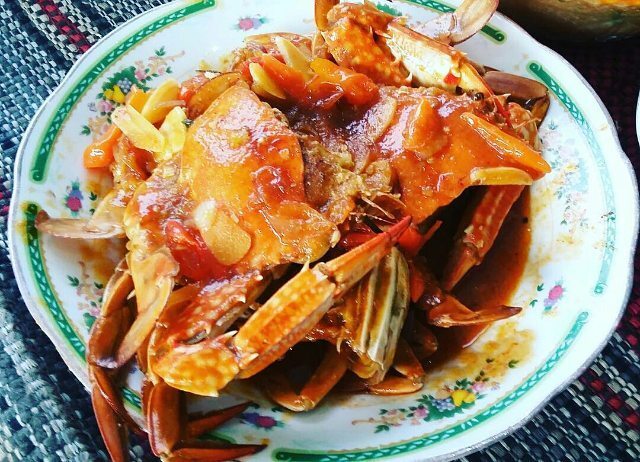Rajungan bumbu tiram
