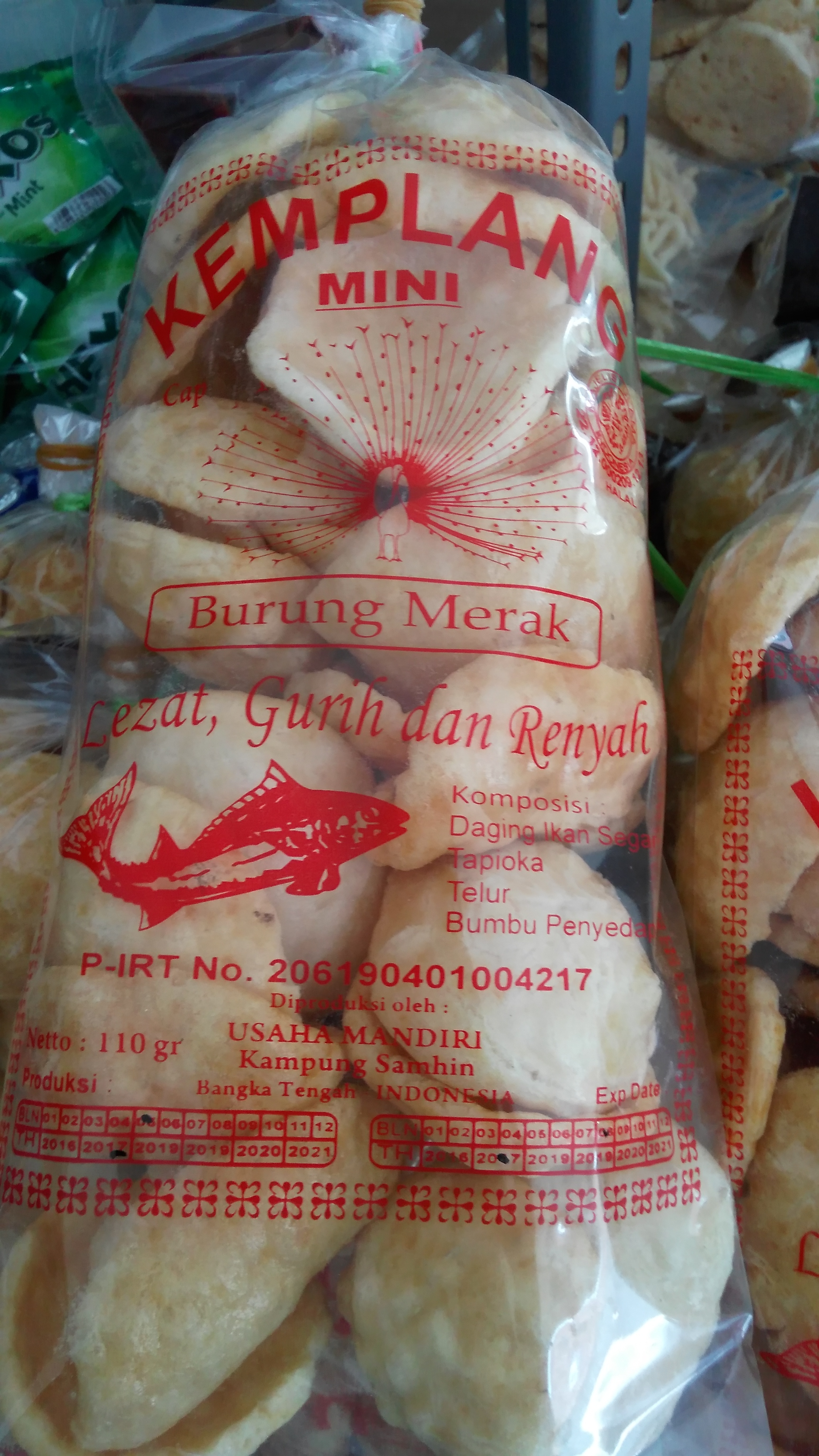 Oleh-oleh Khas Bangka - Kemplang Ikan