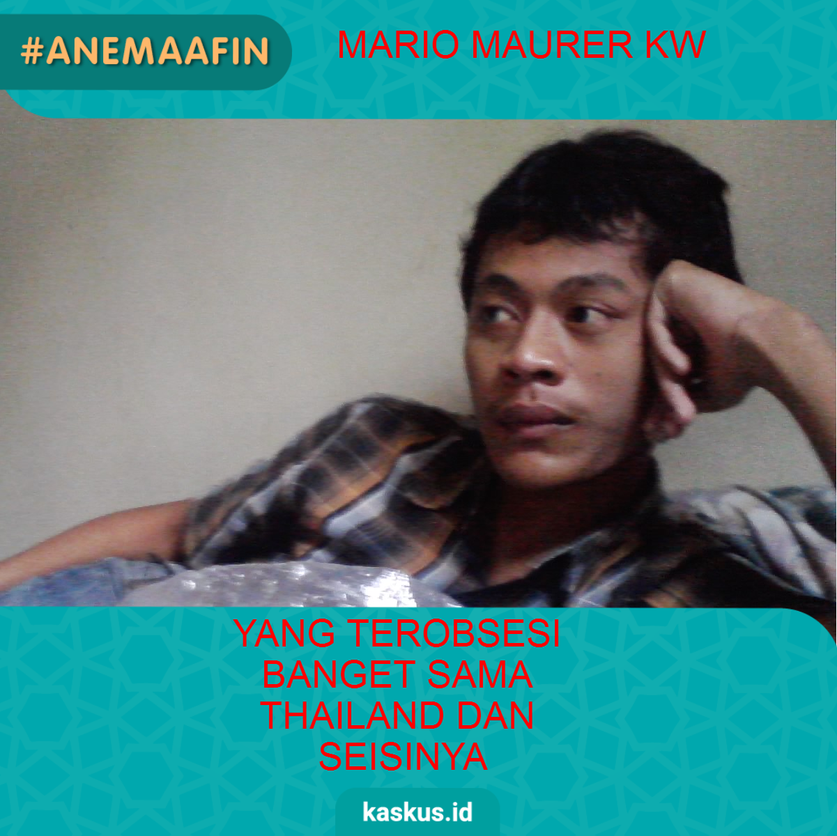 #AneMaafin Mario Maurer