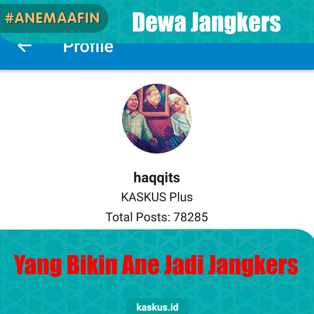 #AneMaafin Dewa Jangkers