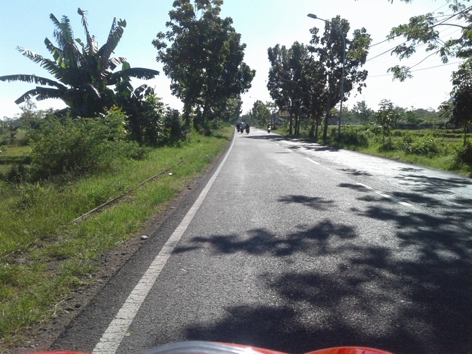 Jl. Raya Plakaran kembali sepi nih