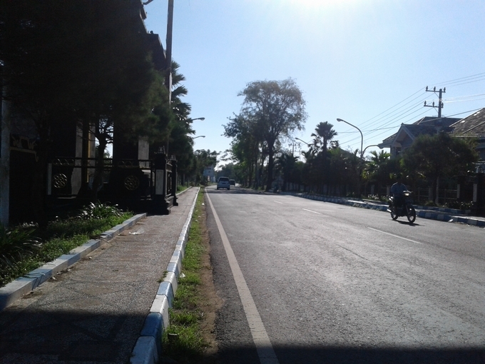 Gerbang perbatasan Menuju kota Sampang
