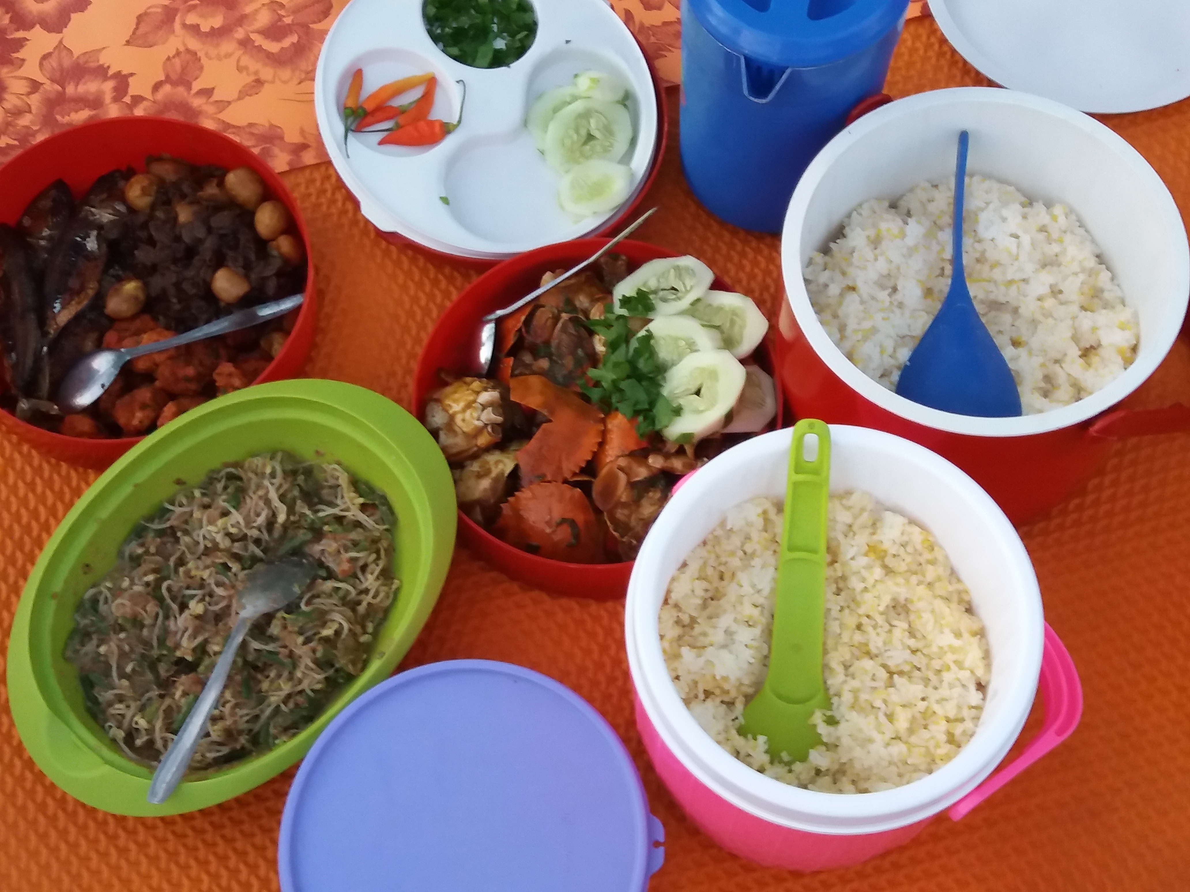 pecel kepiting