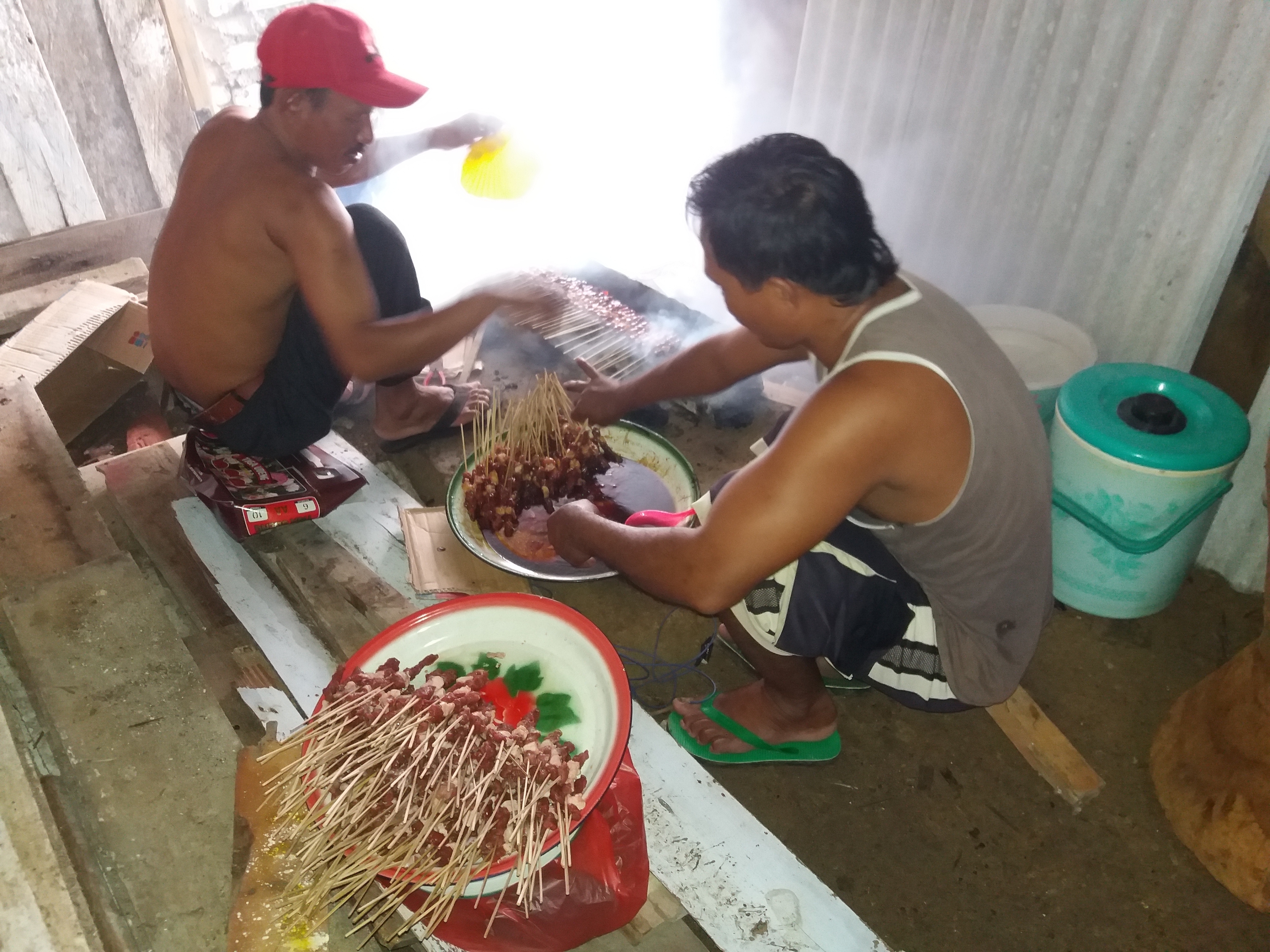 sate bakar