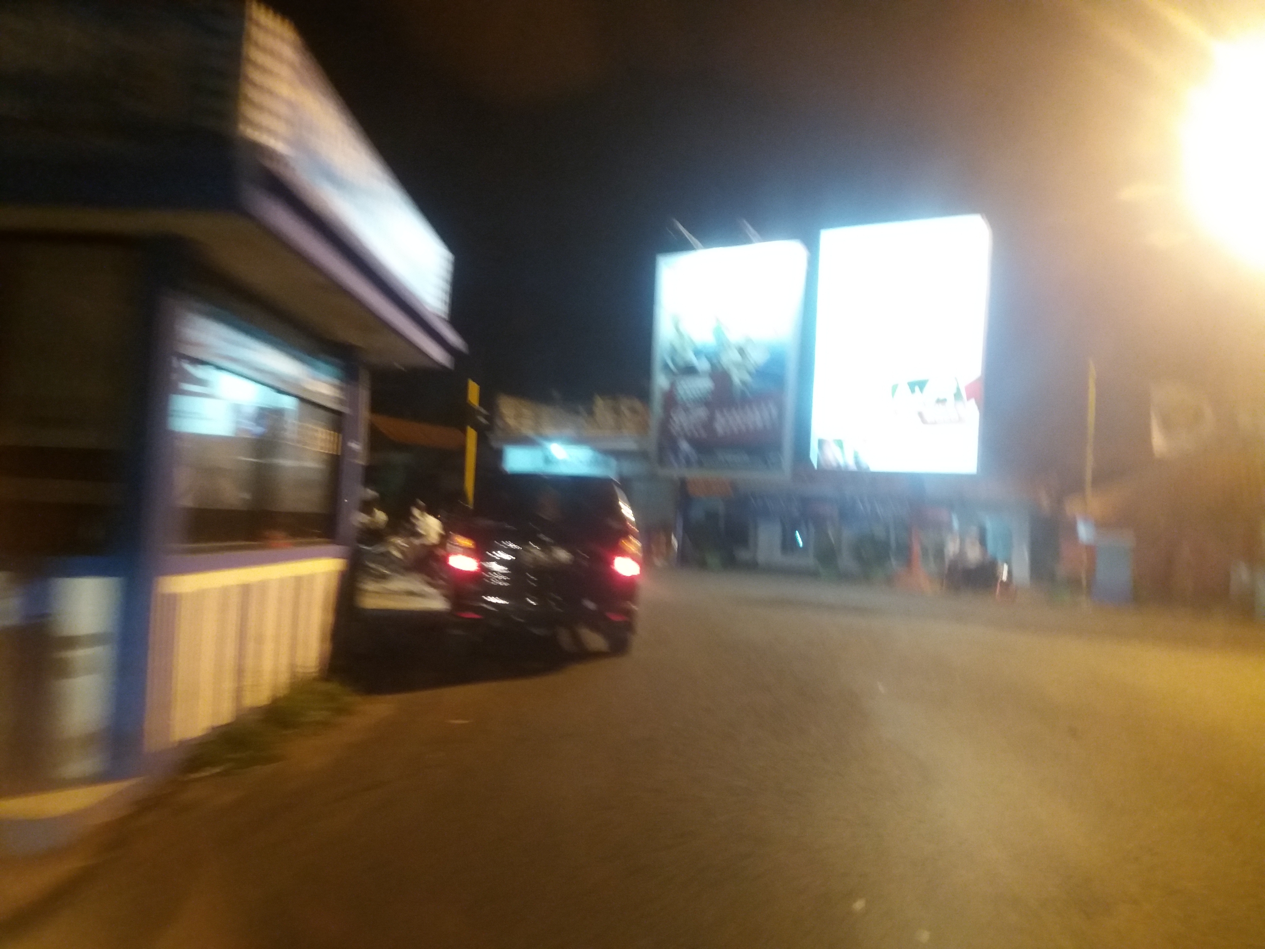 di pos jaga polisi bangkalan