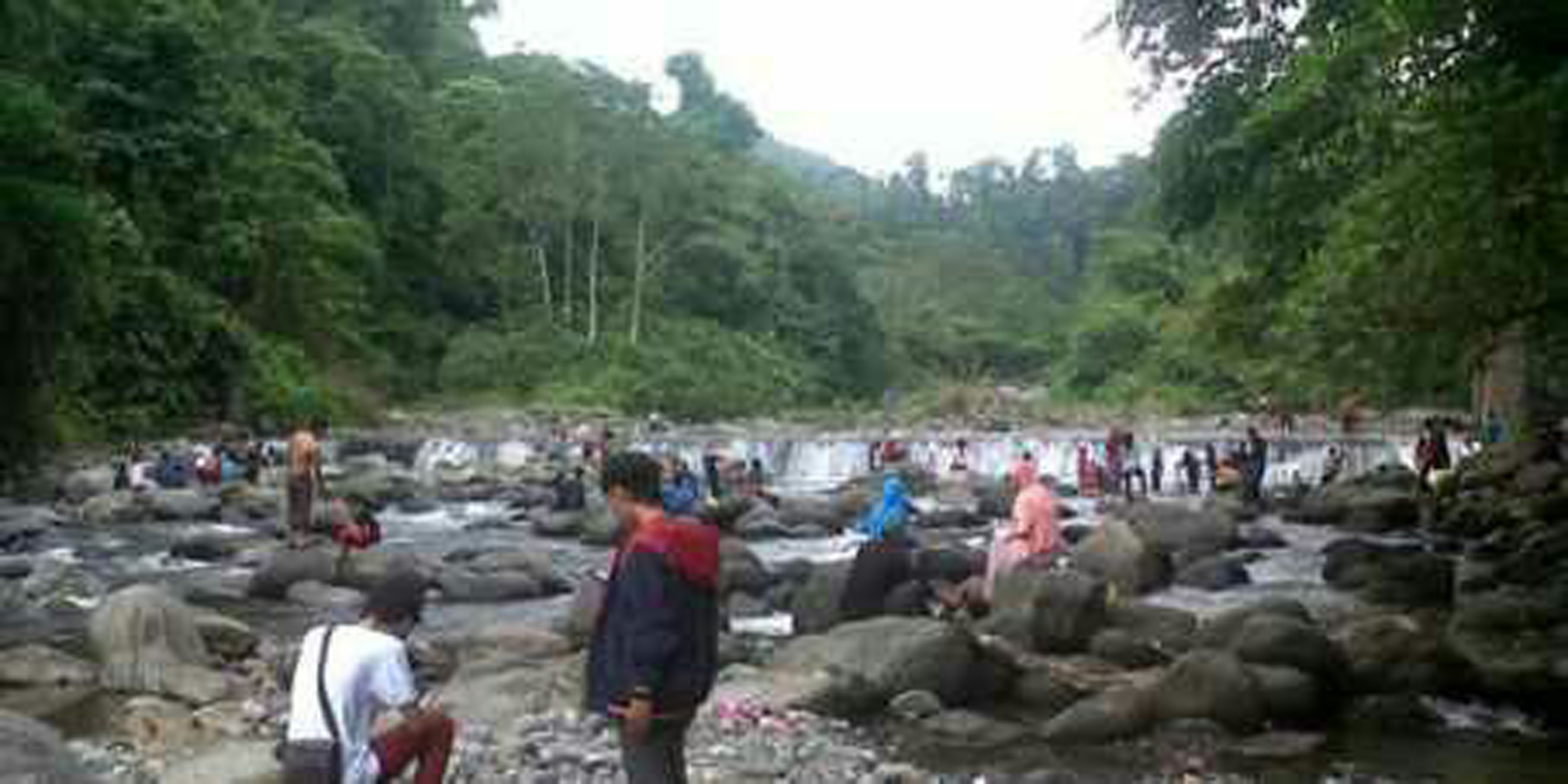 Sungai Kemumu Yang Rame di Kunjungi Saat Lebaran