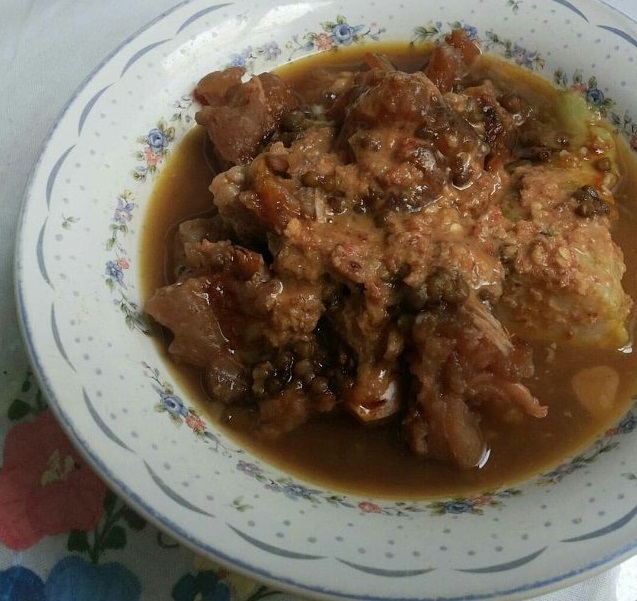 Bubur lontong arta'