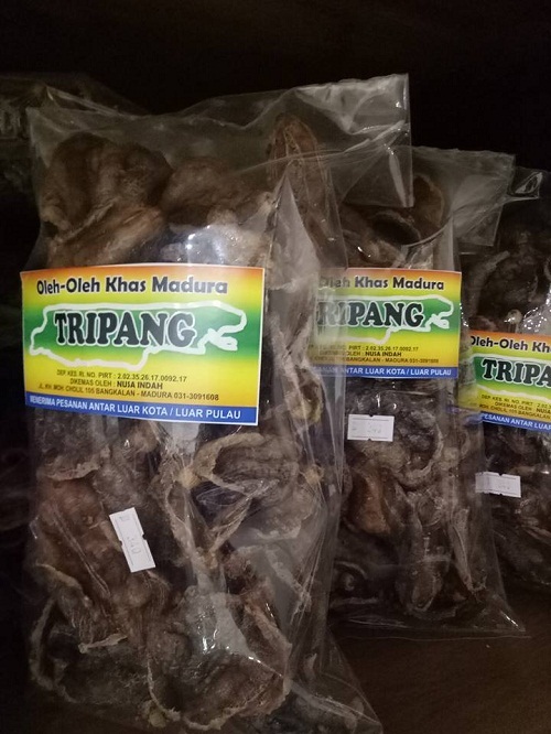 kerupuk teripang bangkalan