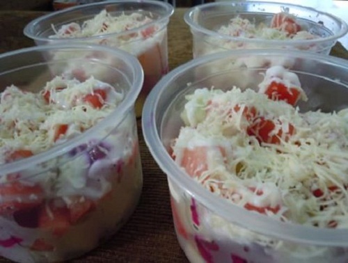 salad buah kikoy