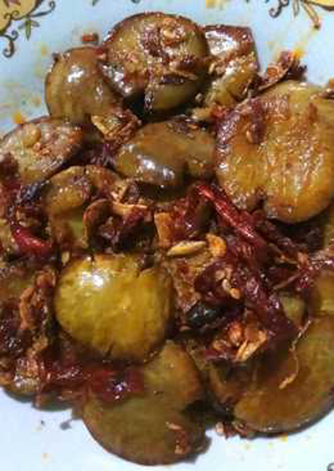 Jengkol tokok sambal