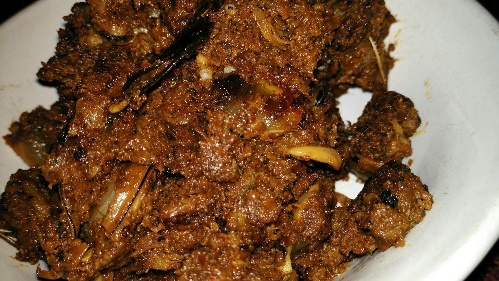 Rendang asam lokan