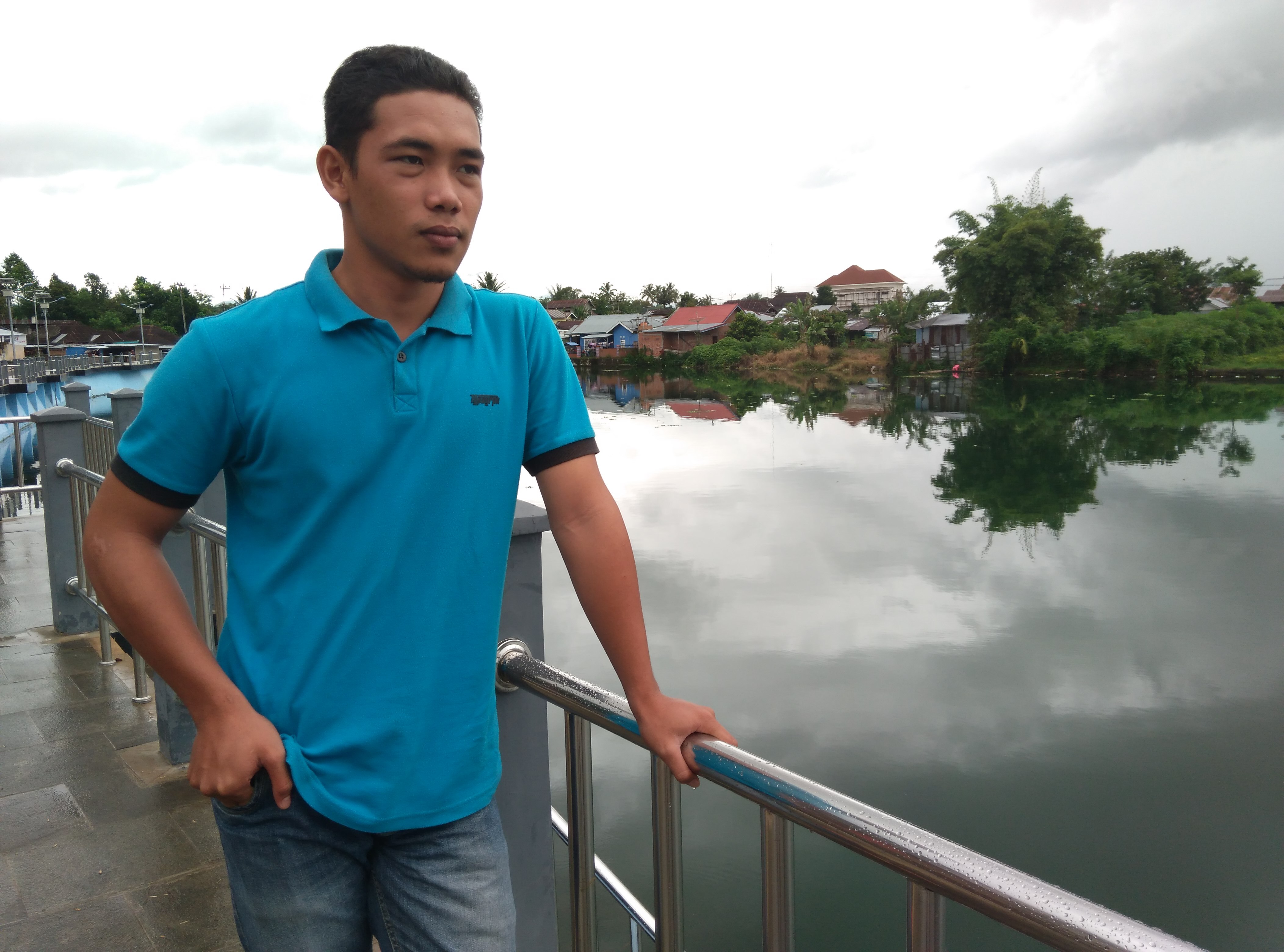 Selfi di danau selatan biar eksis