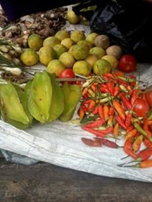 hasil kebun Siap makan