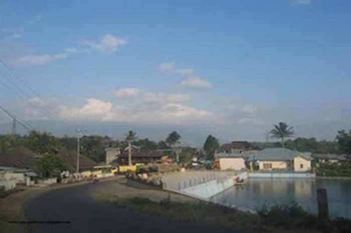 Danau Talang Kering di Sore Hari