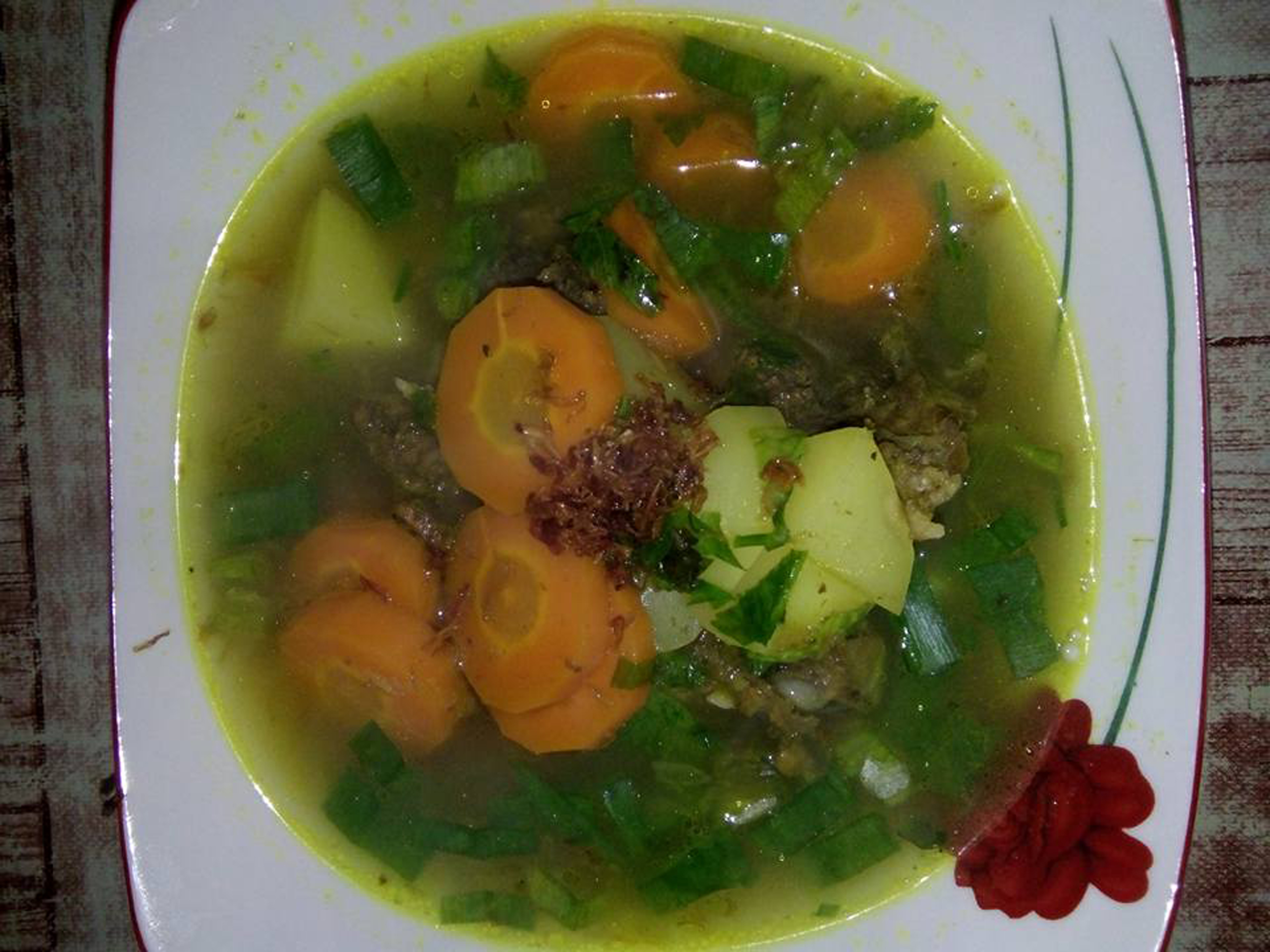 Pindang ayam kampung muda