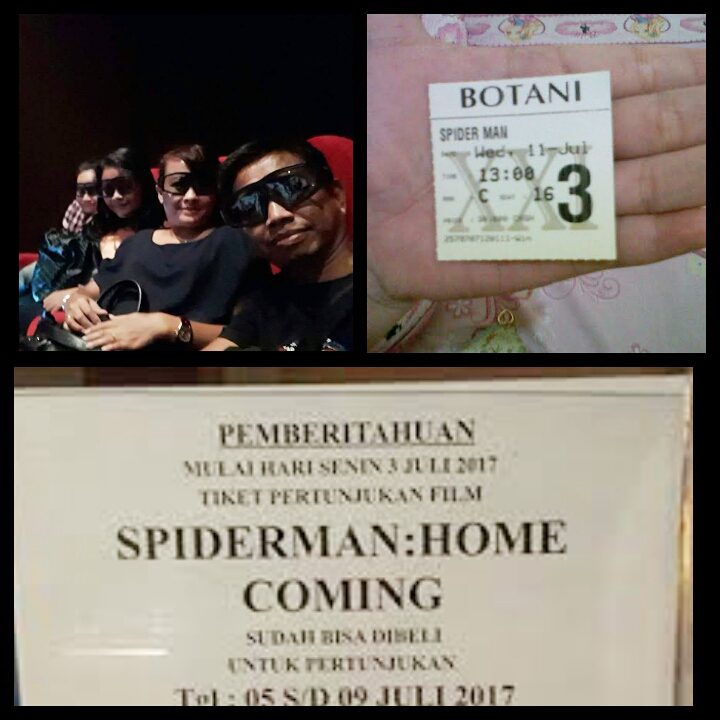 #CollectMoment Nonton Spiderman With My Family