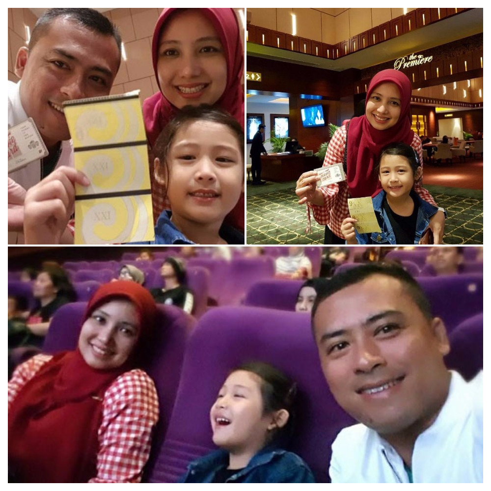 Nonton SPiderman dengan keluarga terasa asyik #collectmoment