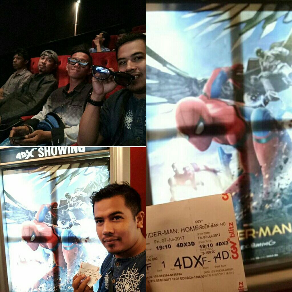 #collectMoment Mengusir Kejenuhan Dengan Nonton Spiderman Bareng Teman Kantor