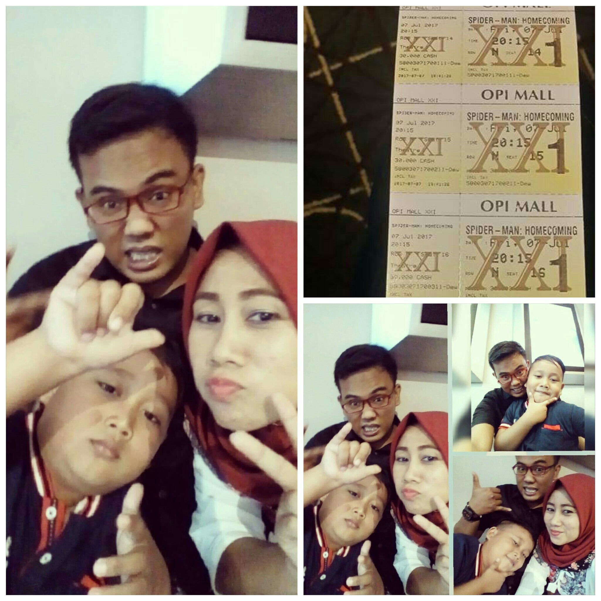 #CollectMoment Nonton Spiderman Home Coming Bareng Keluarga Kecilku
