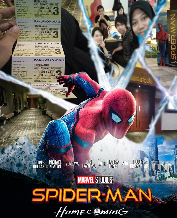 Suasana Nonton Spiderman Hampir Malam Hari