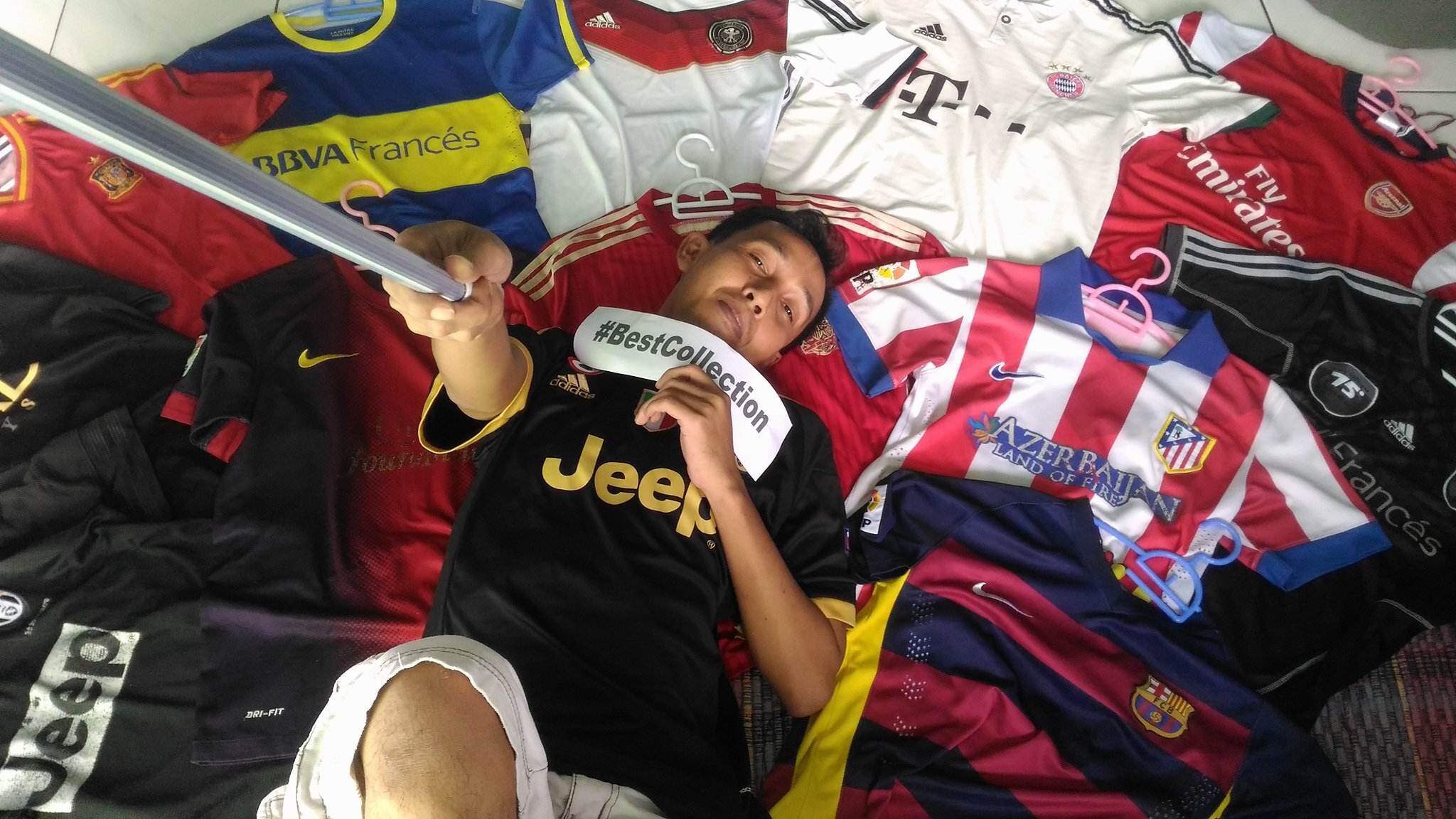 koleksi jersey #BestCollection ane neh gan..penikmat bola wajib punya